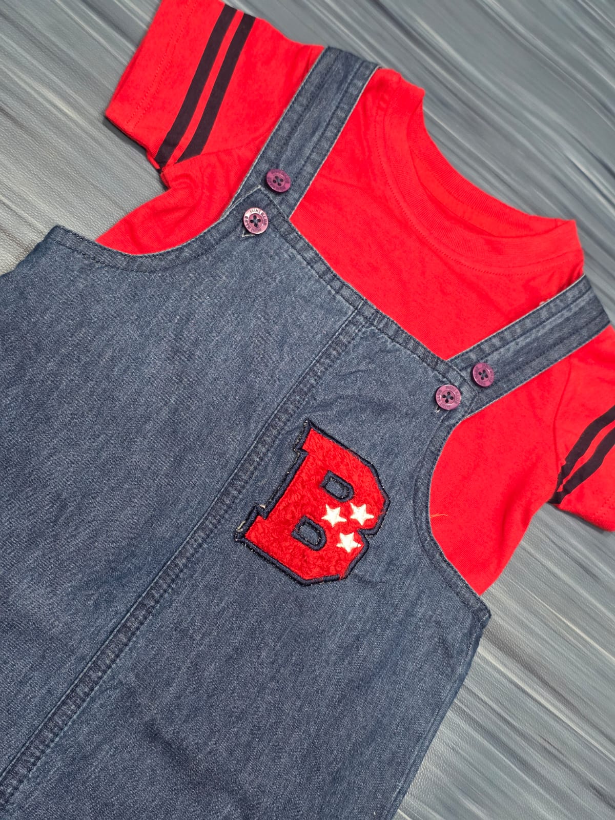 Babies Denim Baba Suit