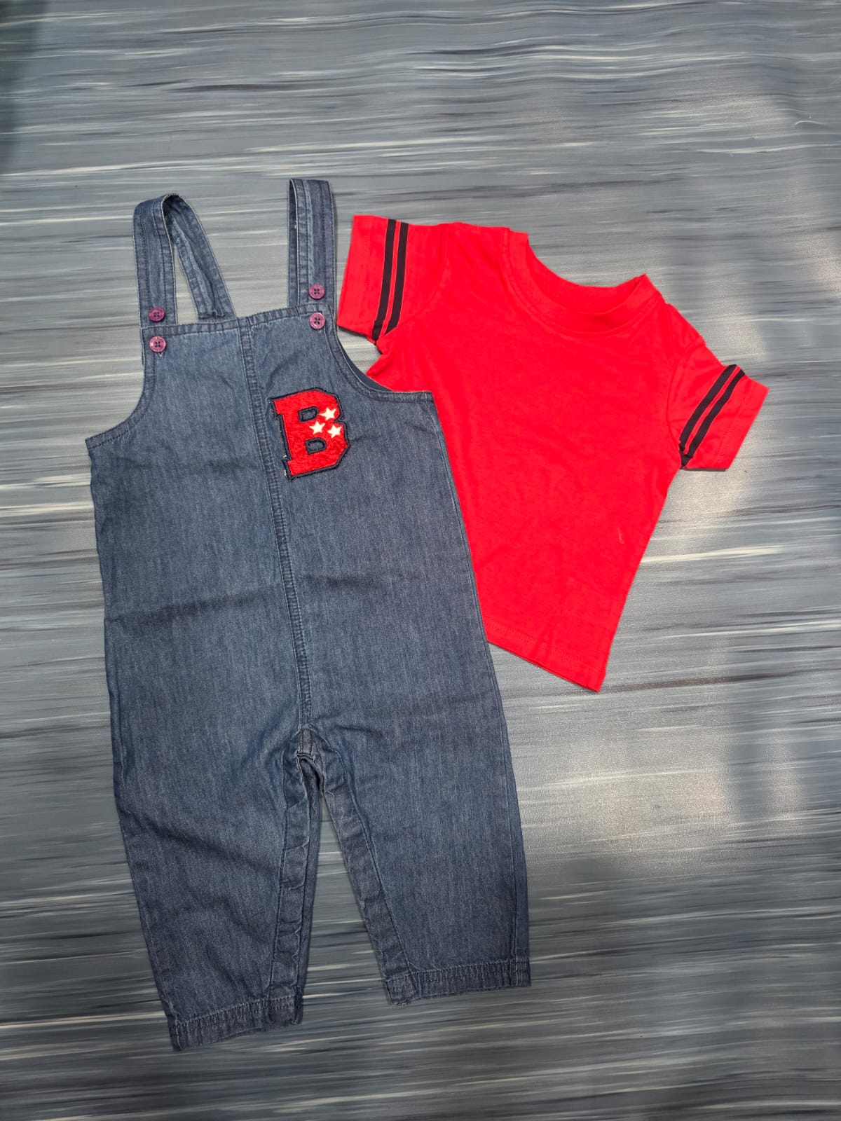 Babies Denim Baba Suit