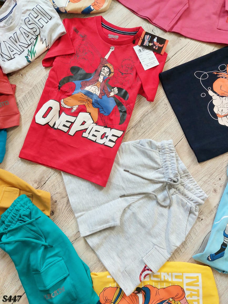 ONE PIECE SHORTS SET