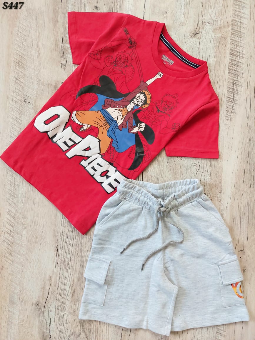 ONE PIECE SHORTS SET
